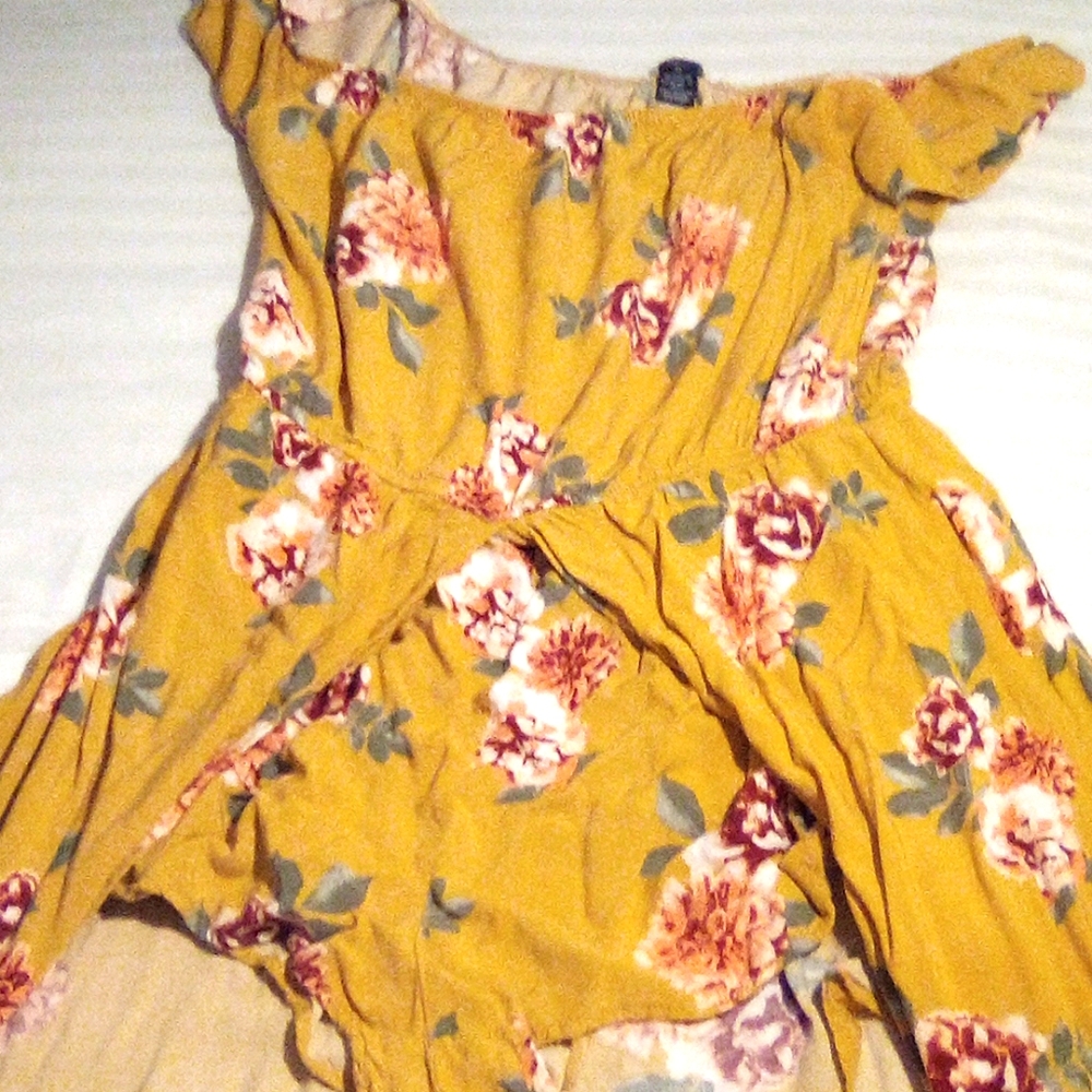 Yellow romper